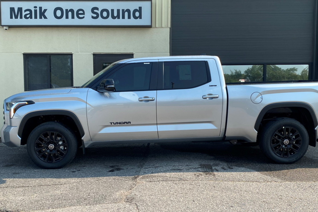 Toyota 2024 Tundra with professional window tint in North Bay